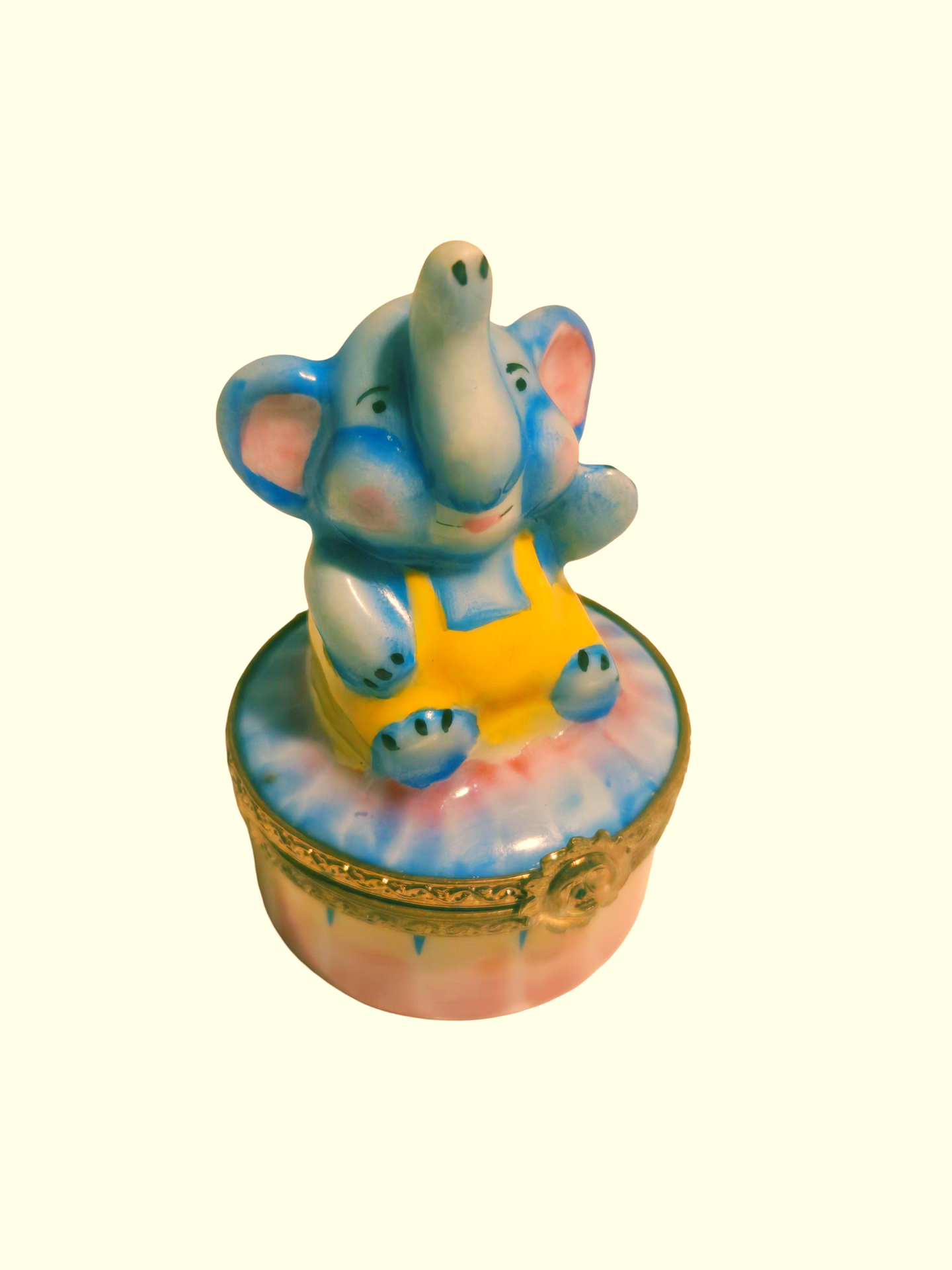 Baby Elephant Authentic Limoges Box