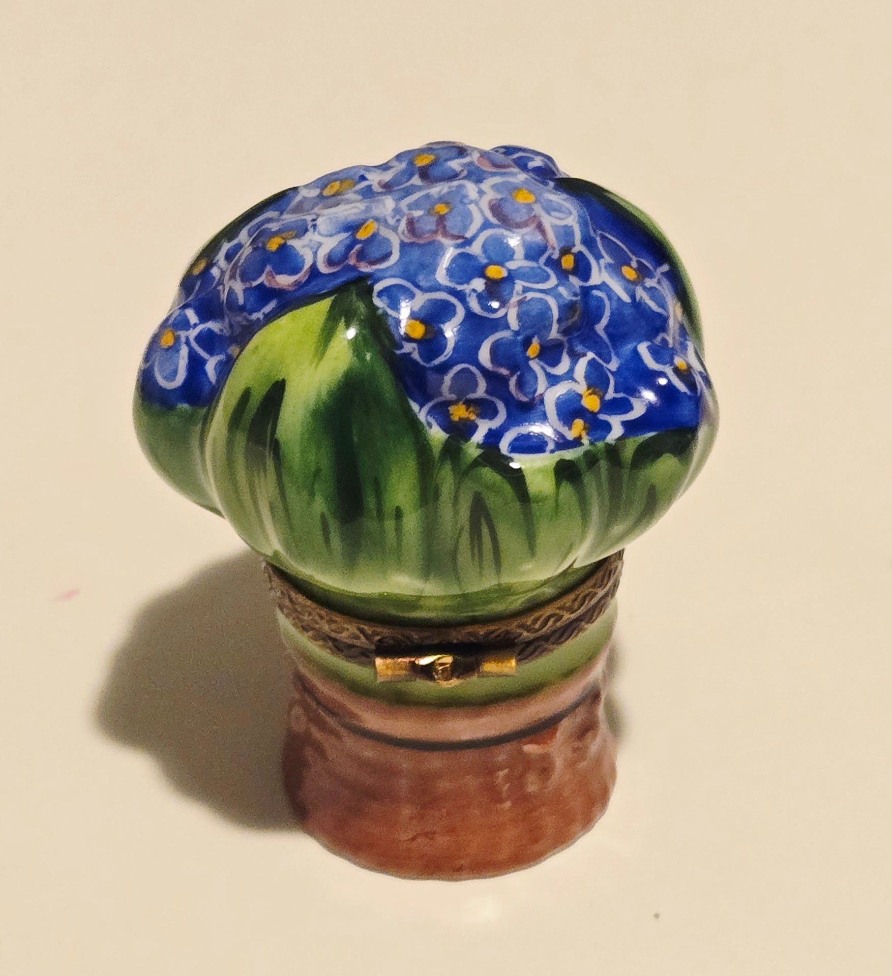 Blue Bouquet of Flowers - PV Limoges Box