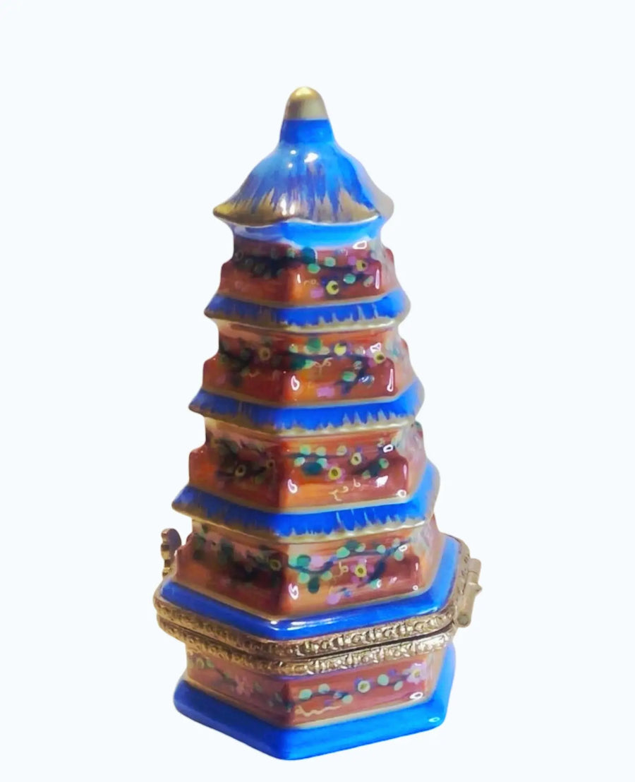 Colorful Pagoda Box Rochard - Limoges Box