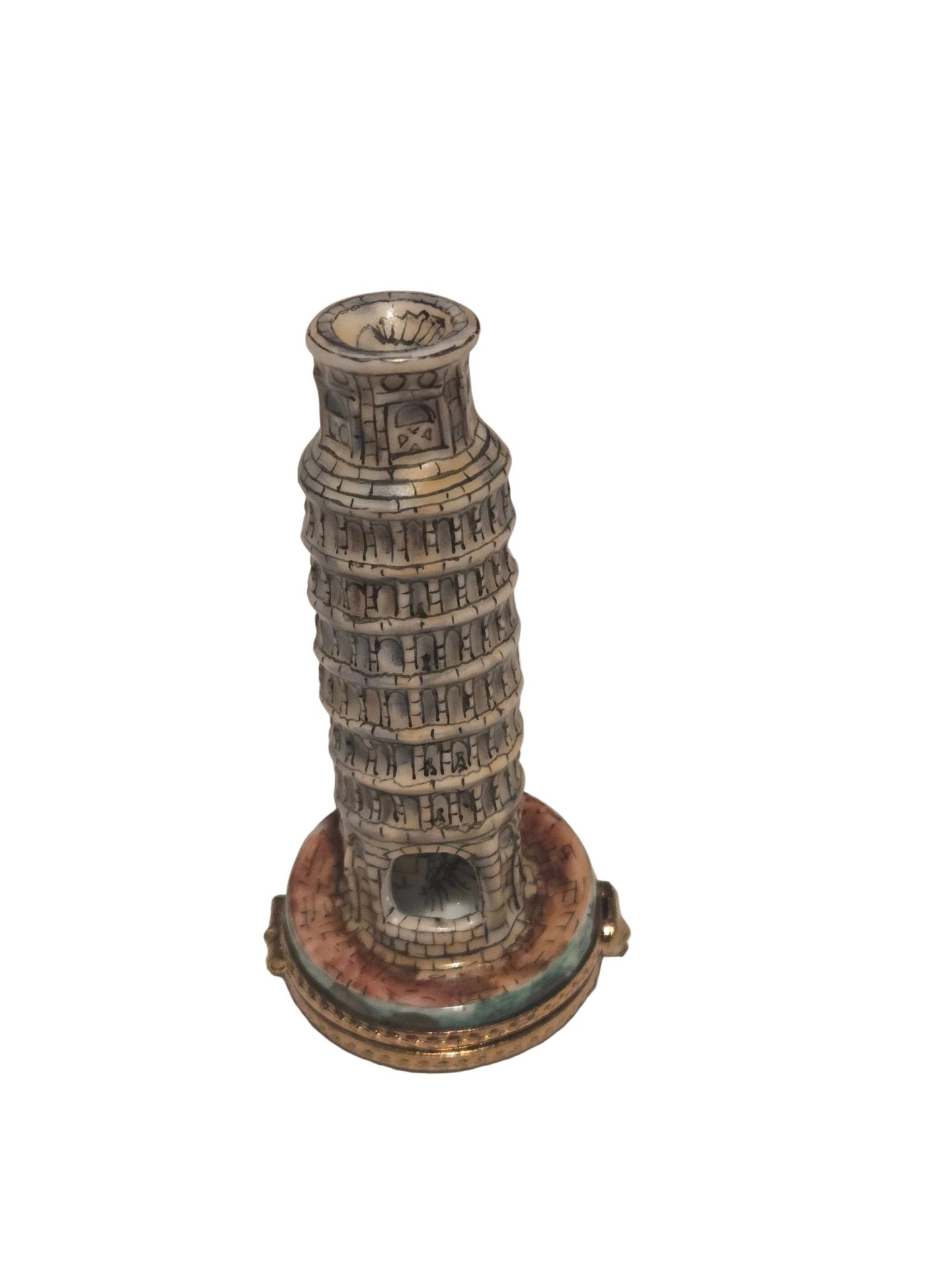 Leaning Tower of Pisa Francd Limoges Box
