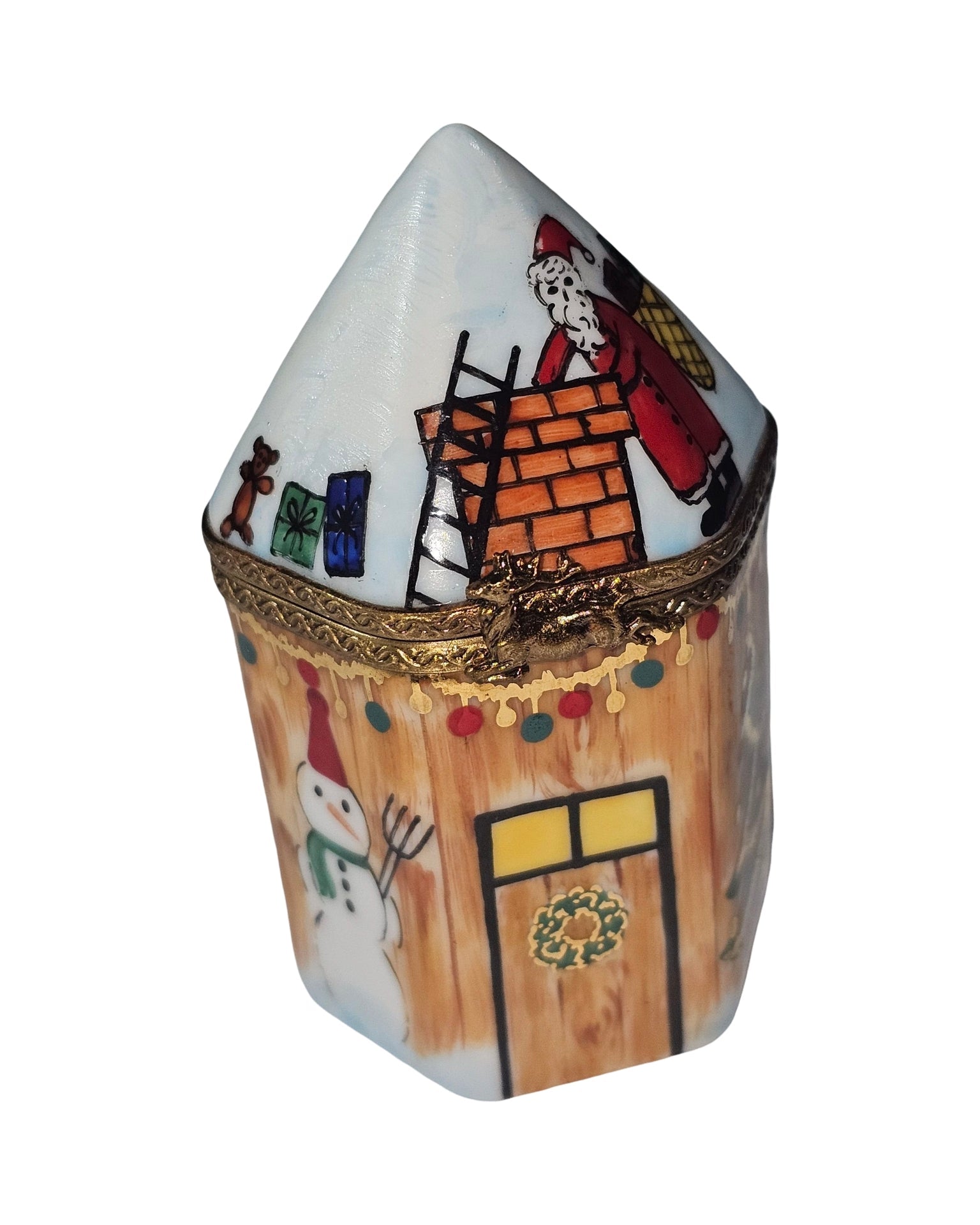 Santa Clause on Christmas House