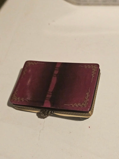Wine List Book Limoges Box Authentic Limoges Box