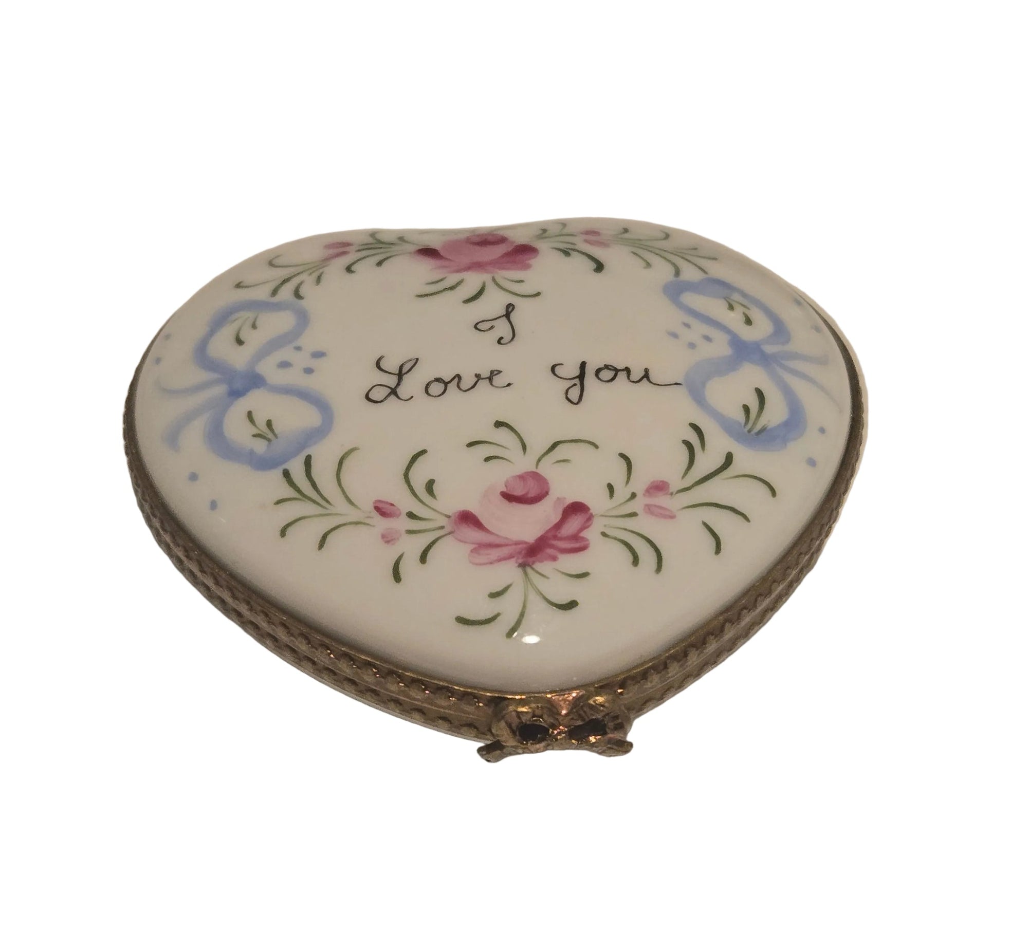 I Love You Heart Authentic Limoges Box