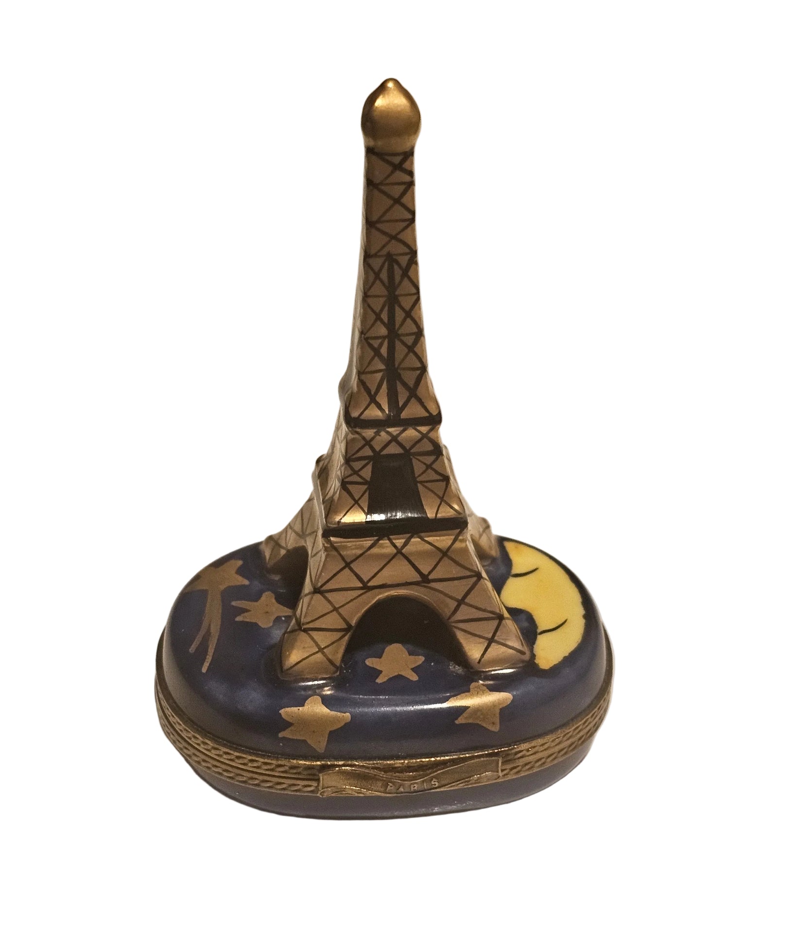 Eiffel Tower Sun Moon Rochard Limoges Box Authentic Limoges Box