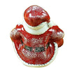 Santa Sitting with Gift Bag Porcelain Limoges Santa French Trinket Box