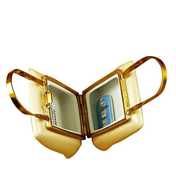 Shopping Bag Chicago Lighthouse Porcelain Limoges bags woman French Trinket Box
