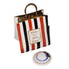 Shopping Delight Limoges Box Porcelain Limoges purse bag French Trinket Box