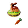 Small Bunny with Removable Carrot Limoges Box - Limoges Box Boutique