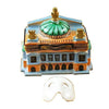 Small Paris Opera House Porcelain Limoges fine art travel French Trinket Box