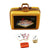 Suitcase Welcome to Las Vegas Porcelain Limoges games French Trinket Box