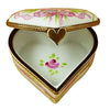 Sweet Sixteen Heart Porcelain Limoges birthday heart French Trinket Box