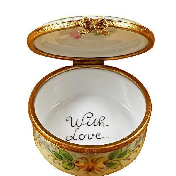 To A Wonderful Mother - Studio Collection Porcelain Limoges special occasions mother xmas theme French Trinket Box