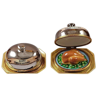 Turkey Under Chrome - Happy Thanksgiving Limoges Box - Limoges Box Boutique