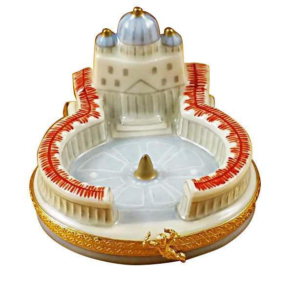 Vatican Porcelain Limoges Religion French Trinket Box