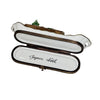 Yule Log Limoges Treasure Box Porcelain Limoges xmas christmas theme French Trinket Box