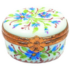 Small Round - B2 Porcelain Limoges Trinket Box - Limoges Box Boutique