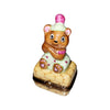Teddy Bear Love Clown Limoges Box Figurine - Limoges Box Boutique