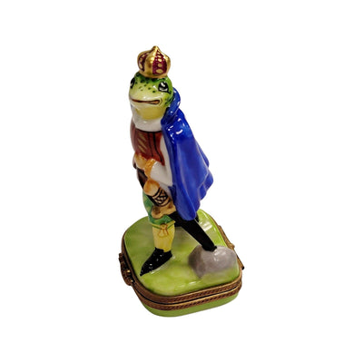 King Frog Porcelain Limoges Trinket Box - Limoges Box Boutique