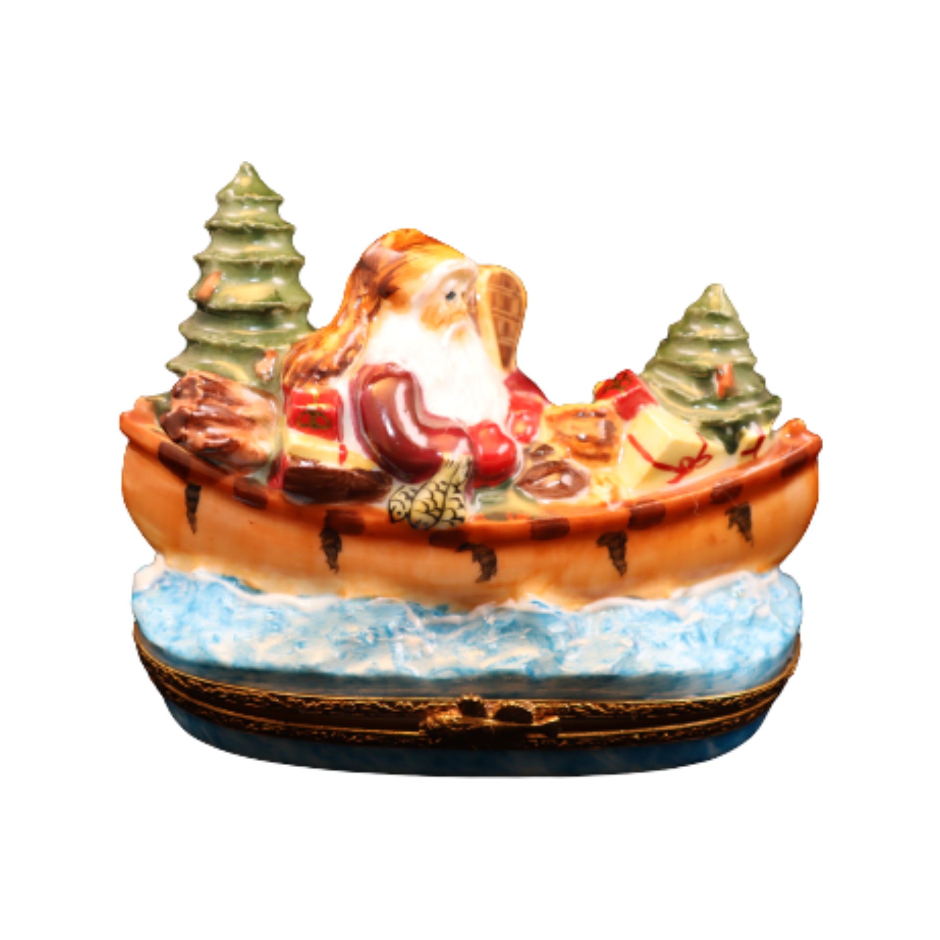 Winter Crossing Limoges Box for Holidays