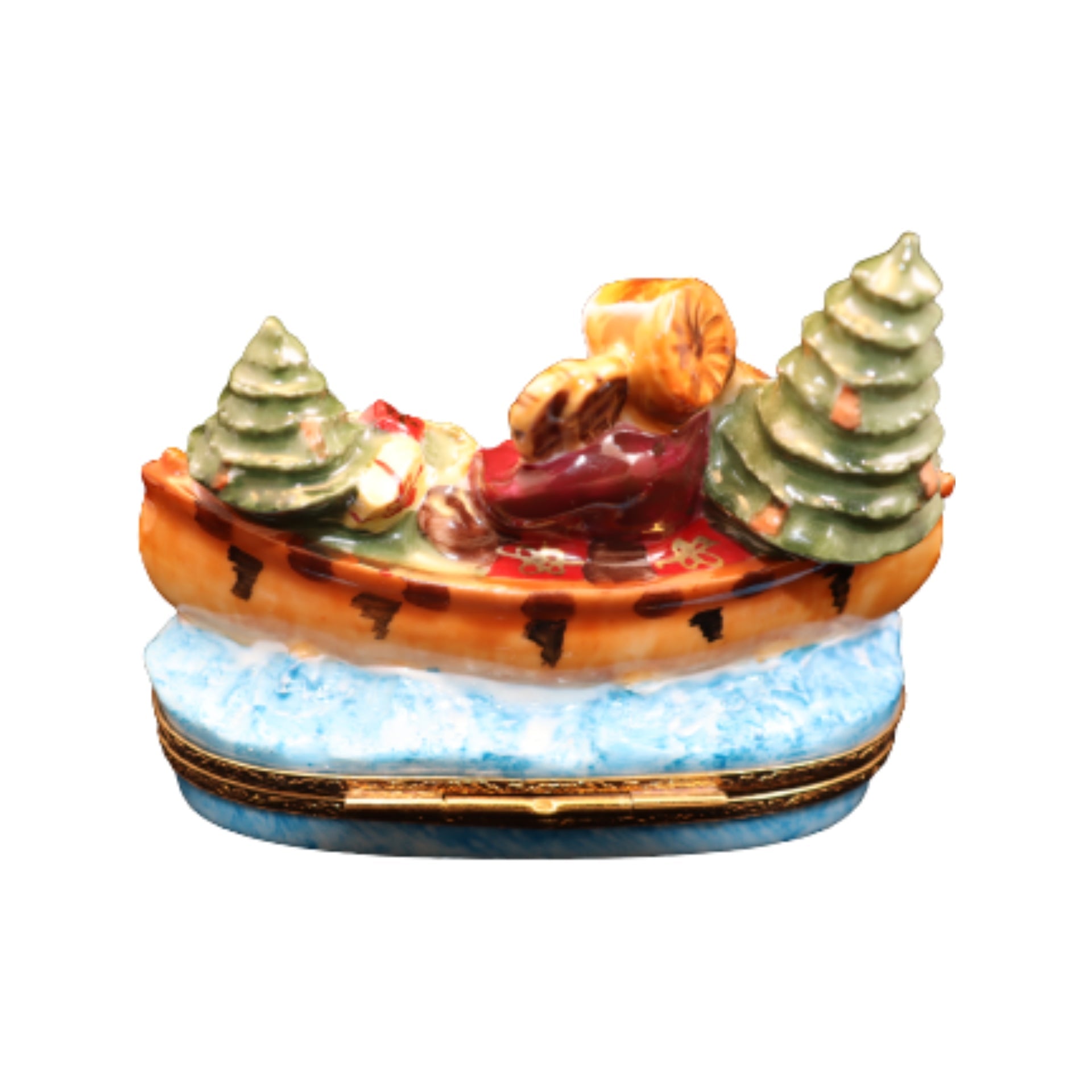 Winter Crossing Limoges Box for Holidays