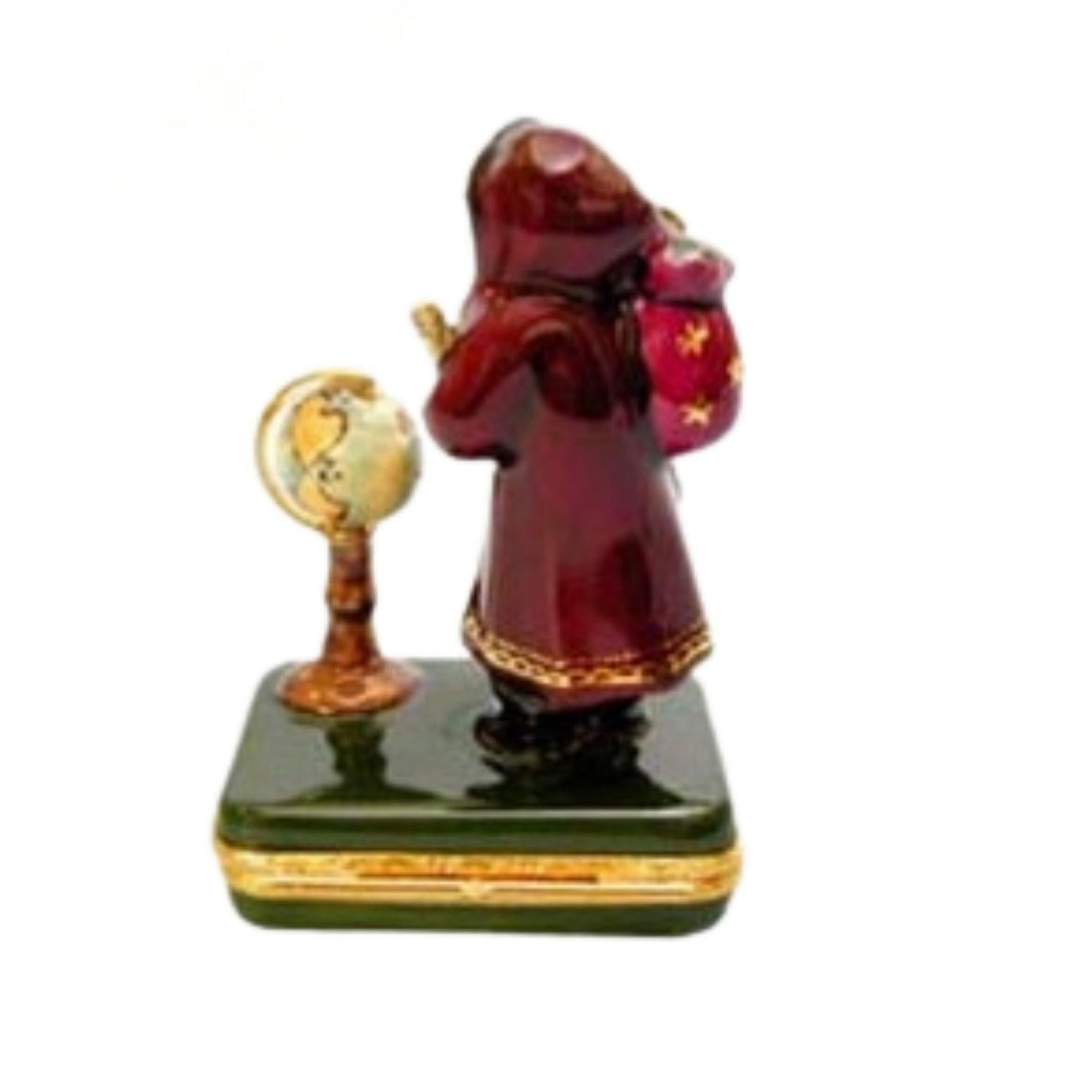 Santa Limoges Box for Holiday Decor