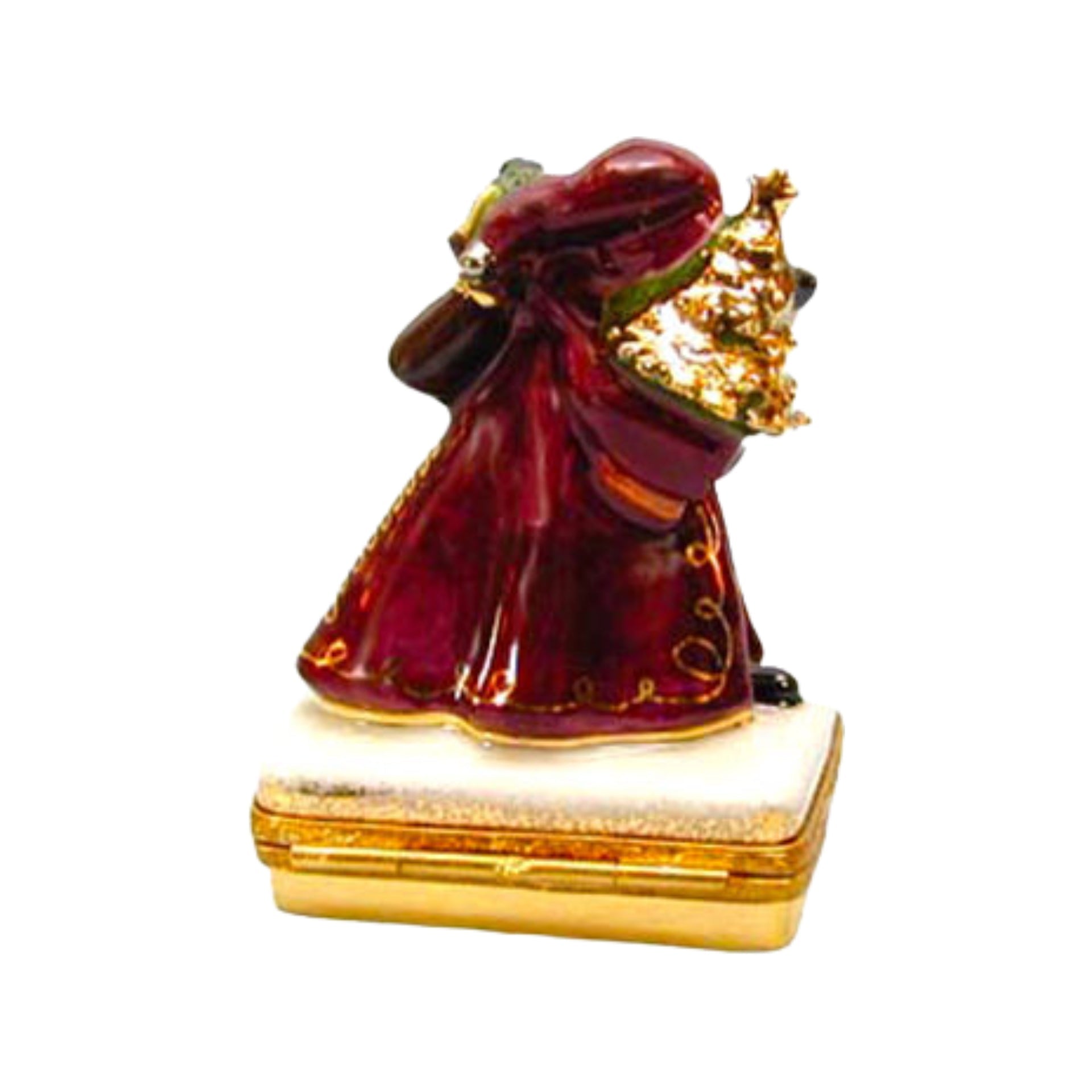 Lynn Haney Santa Toy Soldier Box for Holiday Decor