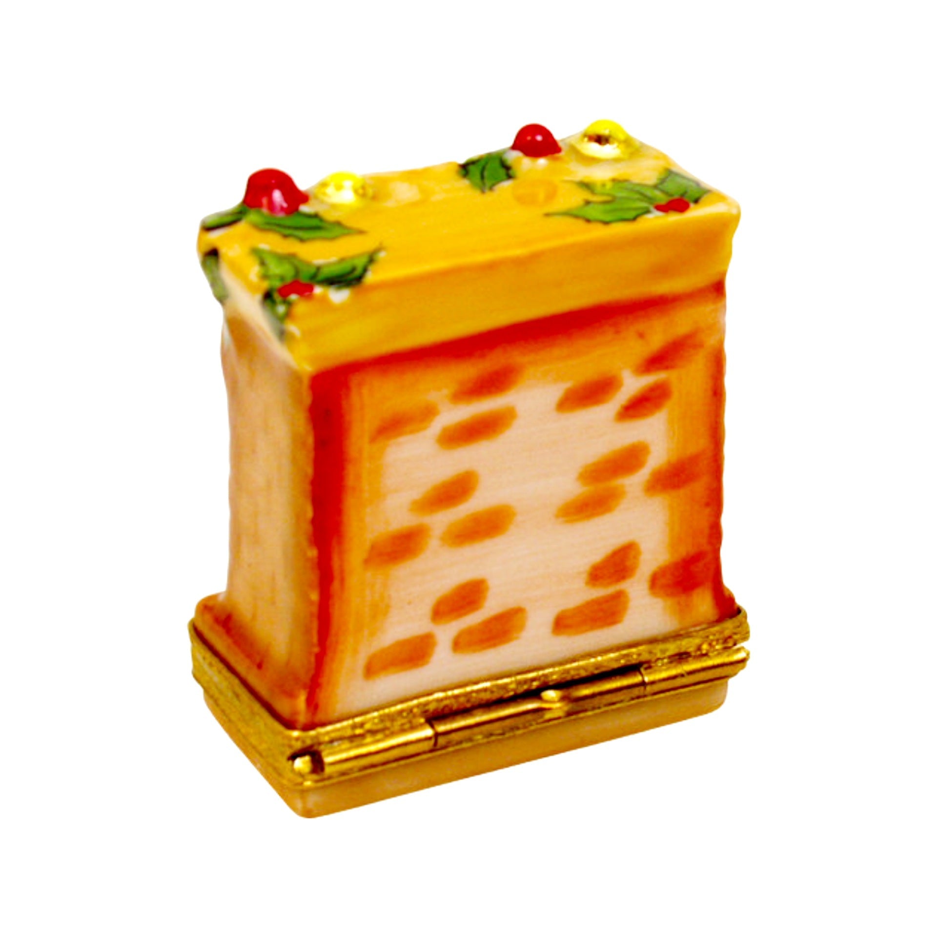 Merry Christmas Chimney Limoges Box