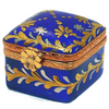 Mini Square Porcelain Limoges Trinket Box - Limoges Box Boutique