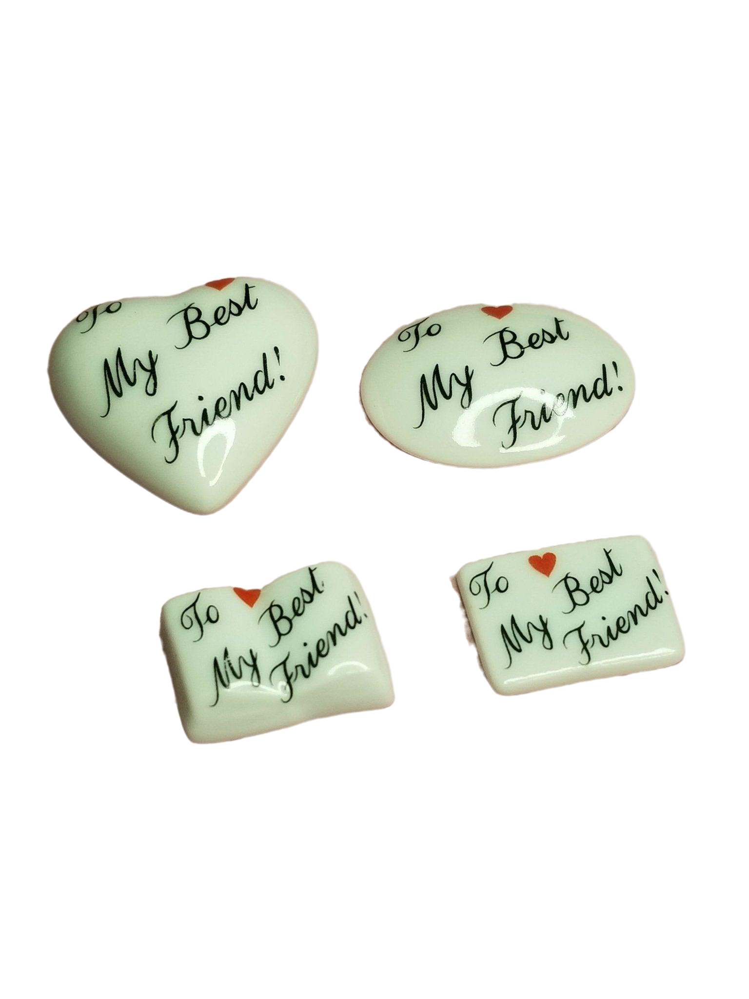 An adorable plush toy with the words 'To My Best FRIEND - Goodie' embroidered on it, perfect for gifting to your beloved pet