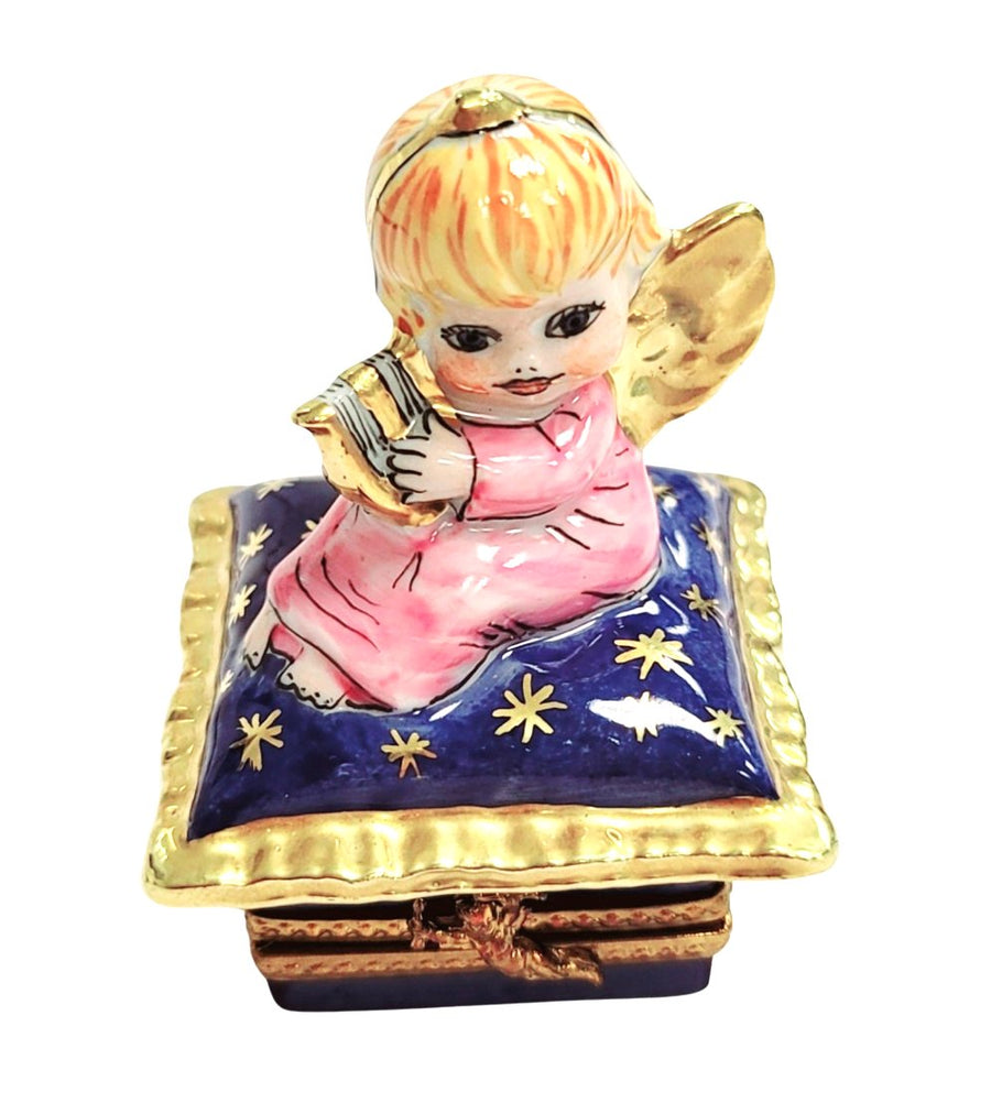 Angel Figurines Collectible Limoges Boxes Porcelain Gifts