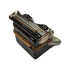 Antique Black Typewriter-professional Limoges Box-CH6D193