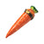 Carrot w Rabbit Inside-fruit vegetable-CH6D199