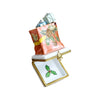Christmas Bag of Gifts Limoges Box Porcelain Figurine-xmas-CH8C266
