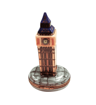 London Big Ben Clock Limoges Box Porcelain Figurine-monuments-CH1R278