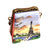 Paris Eiffel Tower Purse Limoges Box Porcelain Figurine-france LIMOGES BOXES purse-CH2P331