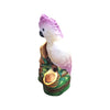 Pink Cockatoo Bird Limoges Box Porcelain Figurine-bird bird-CH2P322