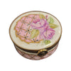Pink Roses Round Pill-LIMOGES BOXES traditional-CH11M200