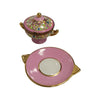 Pink Soup Toureen Limoges Box Porcelain Figurine-home-CH3S208