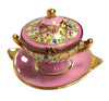 Pink Soup Toureen Limoges Box Porcelain Figurine-home-CH3S208