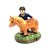 Pony w Horse Jockey Limoges Box Porcelain Figurine-farm LIMOGES BOXES professional horse-CH9J155