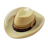 Traditional brown cowboy hat for men