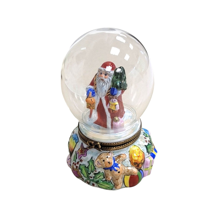 Santa Claus Limoges Boxes Porcelain Figurines Gifts Collectible French