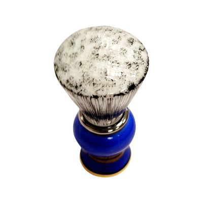 Shaving Brush Blue Limoges Box Porcelain Figurine-fashion limoges boxes-CH3S391