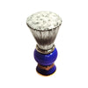 Shaving Brush Blue Limoges Box Porcelain Figurine-fashion limoges boxes-CH3S391