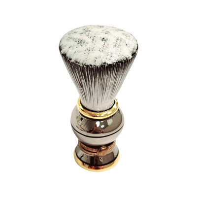 Shaving Brush Chrome Limoges Box Porcelain Figurine-fashion limoges boxes-CH3S393