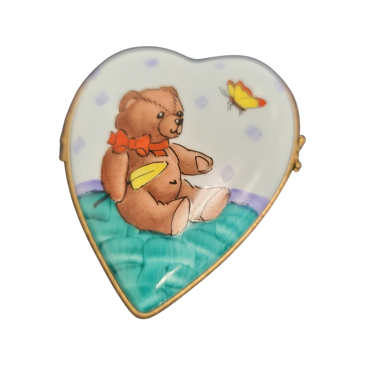 Teddy Bear Butterfly Heart Flowers-Teddy-CH11Mneed4