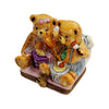 Teddy Bears Playing Limoges Box Porcelain Figurine Rare Limoges Box Porcelain Figurine-Teddy carnival-CH3S283