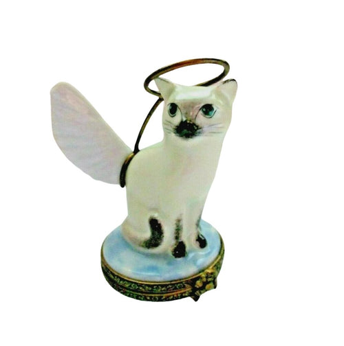 Angelic Cat Halo Authentic Limoges