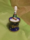 Blue Bucket of Brut Champagne on Ice Overstock item