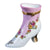 Boot With Pink Flower Decal es